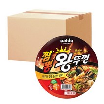 팔도 짬뽕왕뚜껑 110g 총18개