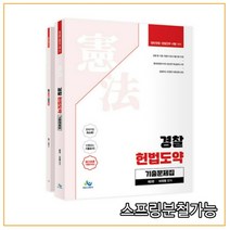 (윌비스) 2022 이국령 경찰 헌법도약 기출문제집 2판, 분철안함