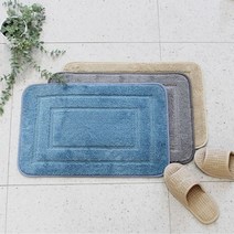 닐스샵_ 레인매트 주방매트 푹신한매트 인테리어소품 편안한발매트 예쁜발매트 _neills, 닐스샵_ 루프 극세사 매트 발매트 욕실극세사매트, 닐스샵_ 블루