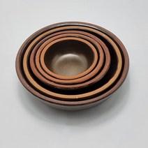 옹기 뚜껑찬기 모음 찬기 앞접시 반찬 접시 공기 면기 대접 식기 장보고주방, 5호-2p