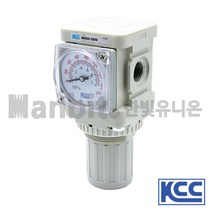KCC정공 에어레귤레이터 KAR401-04BG 레규레이터 압력조절밸브, 1개