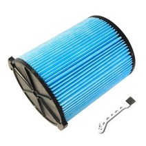 강성 5-20 갤런 습식 / 건식 진공 WD1450 / WD0970 / WD1270 / WD09700 기타에 대한 VF5000 3 층 내기 종이 필터 교체, 푸른, 하나