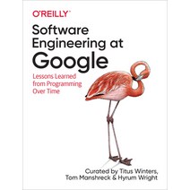 (영문도서) Software Engineering at Google: Lessons Learned from Programming Over Time Paperback, O