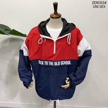 제로스샵- 올드스쿨 아노락 바람막이 남녀공용