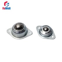 컨베이어롤러 콘베어 롤러 플랜지 장착 볼 전송 장치 탄소강 전송 베어링 휠 볼 베어링, cy-38a
