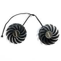 gtx980ti컬러풀 Igame Geforce RTX 3060 고급 Ti RTX3090 Kudan 팬용 90mm 4 핀 PVA080E12R GPU 쿨러, 02 2pcs