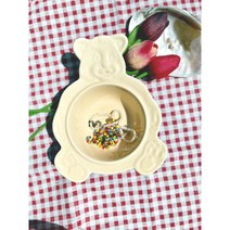 [국내 최저가!!]빈티지베어볼 유리식판 팔콘법랑 구절판그릇 빌보접시 파스타 라베느 월남쌈 프랑프랑 시노기 이에노카페 귀여운 선물 특이한 인스타핫템, 옐로우