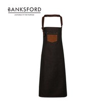 인올 영국수입 폭스 데님 빕 앞치마_SA-PR136 앞치마, 폭스 데님 빕 앞치마/블랙_PR136BL