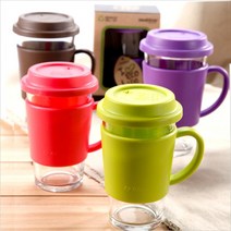 글라스락 내열강화 에코컵380ml, 1개, 핑크(전용상자)