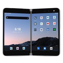 마이크로소프트 서피스 듀오 언락폰, Glacier, 258GB Unlocked, 258GB