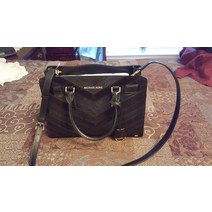 마이클 코어스 블랙 가죽 DILLON EW 가방 30H5GAIS3U 크로스백 레더