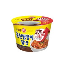 오뚜기 컵밥 제육덮밥x2 + 춘천닭갈비덮밥x2 +오삼불고기덮밥x2 즉석컵밥, 1세트