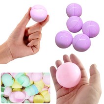 4컬러 42mm 25p 둥근캡슐 뽑기 장난감 캡슐 추첨볼 뽑기통 공캡슐, 60mm그린(B25)