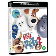 [Blu-ray] 마이펫의 이중생활2 (3Disc 4K UHD + 3D + 2D 초도한정) : 블루레이
