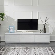 다일 티비다이 북유럽 거실장 거실 TV 장식장, 화이트