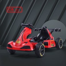 크레이지카트 이동수단 드리프트 고카트 전동휠 루지, 듀얼 드라이브, 레드/12V7A/배터리5시간재생가능/