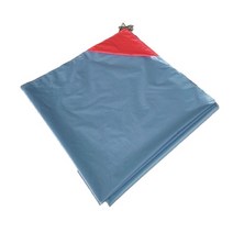 캠핑매트 캠핑발열매트 야외 포켓 캠핑 매트 위장 방수 방습 접는 슬리핑 매트 카모 해변, 빨강이 있는 회색