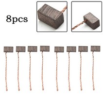 전동공구 송풍기 팬에 대 한 8pcs 카본 브러쉬 전기 모터 흑연 전동 공구 액세서리 6x6x10mm