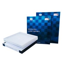 맑은필터 PP망 차량용 현대 자동차에어컨필터, 005P-싼타페DM
