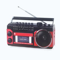 롯데 포터블 AM FM 라디오 PINGKY-107 카세트 플레이어 USB SD카드, 핑키-107