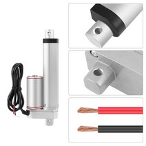 dc12v24v 50100mm 스트로크 전기 선형 액추에이터 motor5007001000n 리프팅 시스템용 고하중 선형 액추에이터 퍼터, 12v 100n 90mm 초, 100mm
