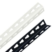 스피드랙 선반 기둥 안전좌 앵글 부속 부품 조립식선반, 2400mm기둥 화이트