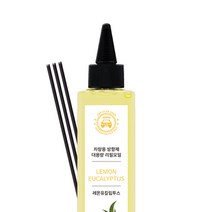 더허브샵 차량용 대용량 리필오일 120ml 11종향, 클린코튼