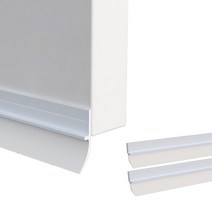 한수위 욕실문 보호대 3개입 방수 방풍 문틈 틈새 막이, 화이트 3개입