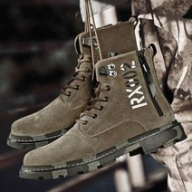 남자워커 남자신발 마틴 부츠 남성용 툴링 부츠 미드 하이 탑 2020 가을 새로운 트렌드 올 매치 슈즈 남성