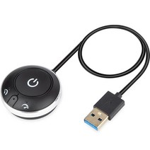 무선 무소음 게이밍 버티컬 마우스 Rii RT909 USB Jiggler 무작위 움직임이있는 Undetectable Mouse Mover On/Off 스위치는 컴퓨터를 깨우며, BLACK