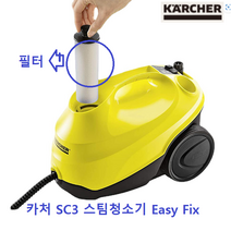 카처 스팀청소기 필터 EasyFix SC3 필터 호환폼, 카처필터 1개, 1개