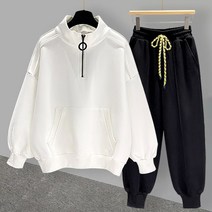 코디코치 남녀공용 링 반집업 점퍼 트레이닝 운동복 바지 상하세트