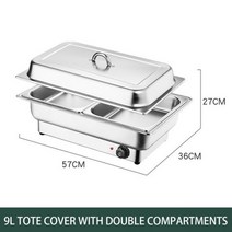 스테인리스 스틸 샤핑 요리 럭셔리 푸드 워머 유압 셰핑 뷔페 세트 케이터링, 은