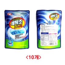 (디앤티) 10개 세탁기통세척 세탁조클리너 빨래냄새 찌꺼기제거