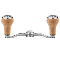 고멕서스 베이트릴 더블핸들 A27 TPE 터치 CNC 알루미늄 튜닝SET 100mm, 8x5/100mm/BD100H, 코르크/실버CA27TN