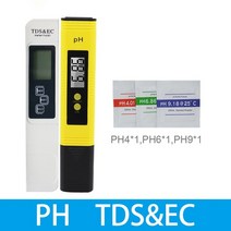 염도계 염도측정기 가정용 업소용 염도측정 정확도 0 01 lcd 디지털 ph tds 펜, 0.01, ph tds-ec 세트 a