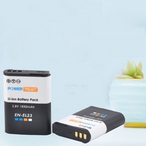 호환 부품 EN-EL23 EN EL23 배터리 Nikon Coolpix B700 P600 S810c P610s P900s P610 P900, 02 2x Battery