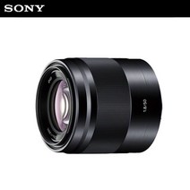 소니 알파 렌즈 SEL50F18 (E 50mm F1.8 OSS / 49mm) 표준 단렌즈, 블랙