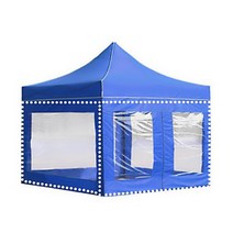 DZB 캐노피 천막 2M 벽면만 1면 투명 지퍼 바람막이 지지대 지붕 천막 코스트코 그늘막 풀세트 야외천막 바, 상품선택, DZ투명2M 커피