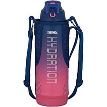 써모스 스포츠용 보냉 보온병 (0.8~1.5L), 1 . 5Lml, 핑크네이비1.5L