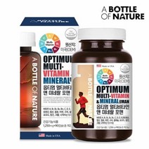 기타 어바틀 옵티멈 멀티비타민 앤 미네랄 포맨 1 450mg 90정