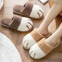 홈 카페 층간소음방지 귀여운 고양이발 슬리퍼 LS410 추천 파는곳, 핑크