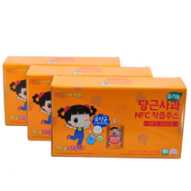 자임 유기농 자두야 당근사과 NFC 착즙주스, 100ml, 90개