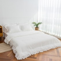 [숨결]글랜 뱀부 시어서커 아사 여름이불 패드세트