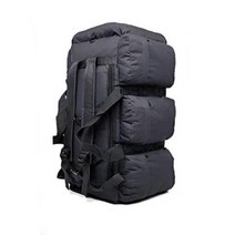 여행용 캠핑 더블백 대형 밀리터리 백팩 초보캠핑 캠핑수납가방 다용도 캠핑용가방, 1개