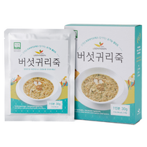 오손도손 유기농버섯귀리죽 30g x 3팩 (대량 구매시 할인), 1box