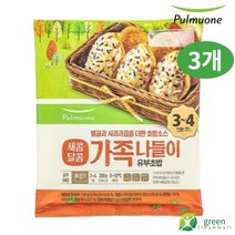 풀무원 새콤달콤 가족나들이 유부초밥 280g(3~4인), 3개