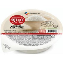 CJ 햇반 즉석밥 저단백밥 180g, 9개