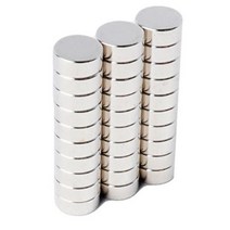 페인트인포 초강력 네오디움 원형자석 지름 10mm x 두께 4mm, 실버, 150개