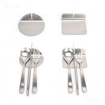 레스토랑 호텔 나이프 스푼 포크 스텐 커트러리 레스트 받침대 양식기 받침 원형 사각
